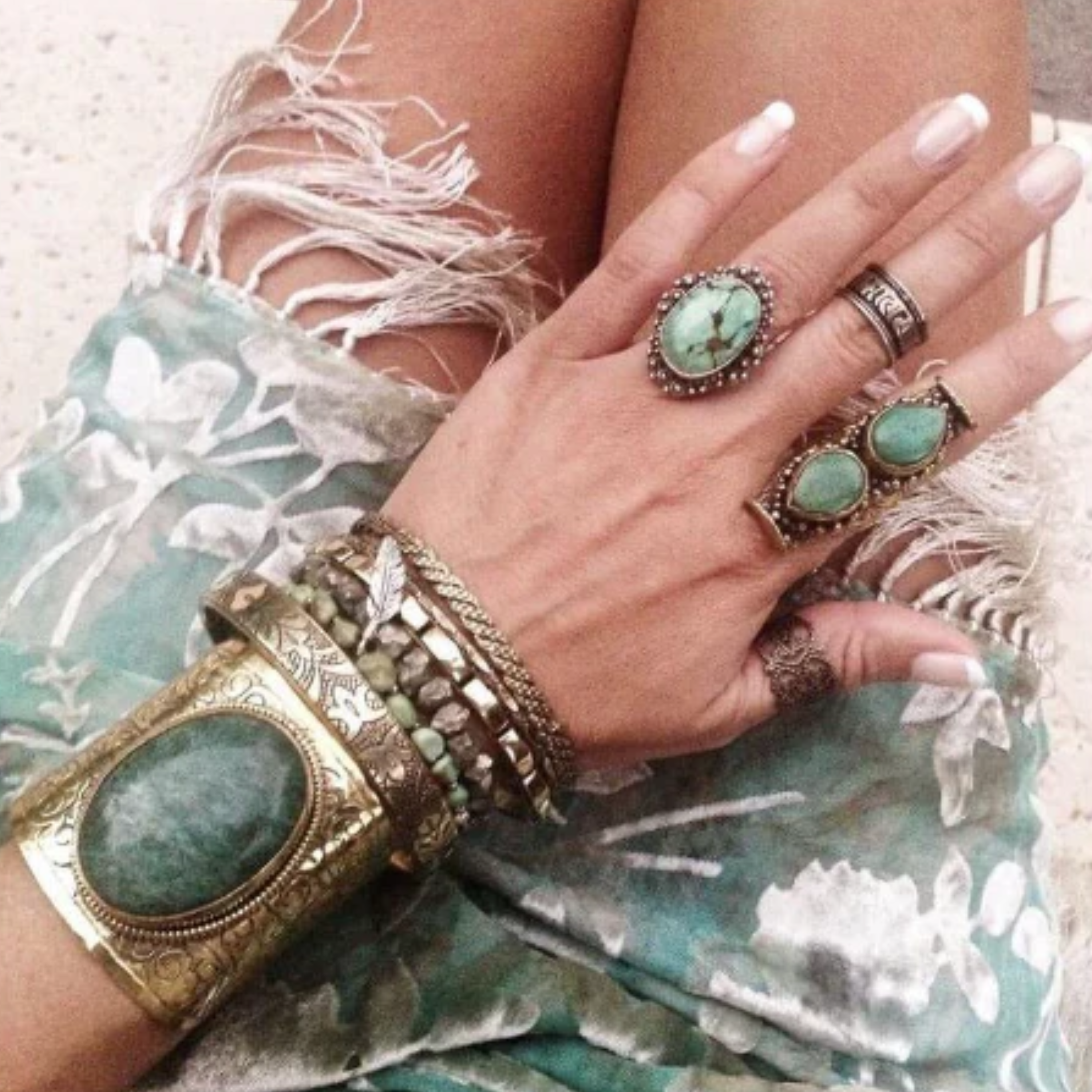 Brass jewelry
