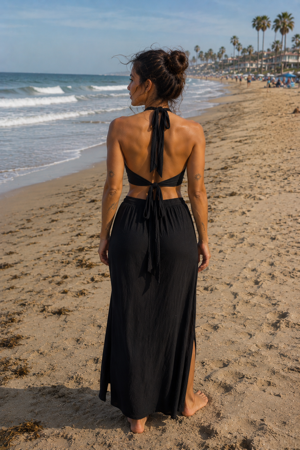 Luna black Dress