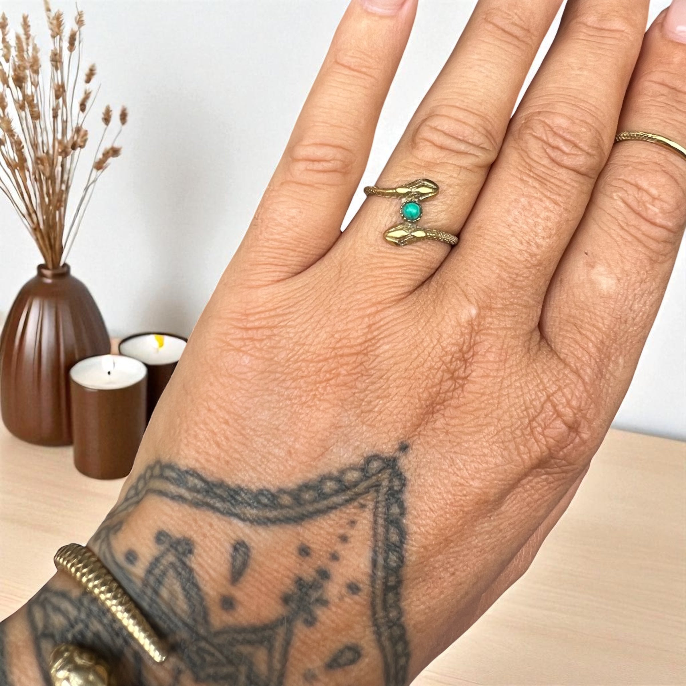 Spirt of the snake ring