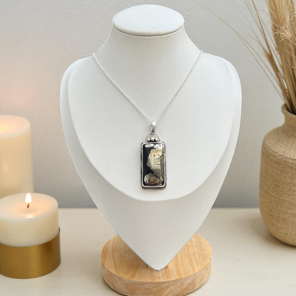 Unisex Pyrite and Black tourmaline