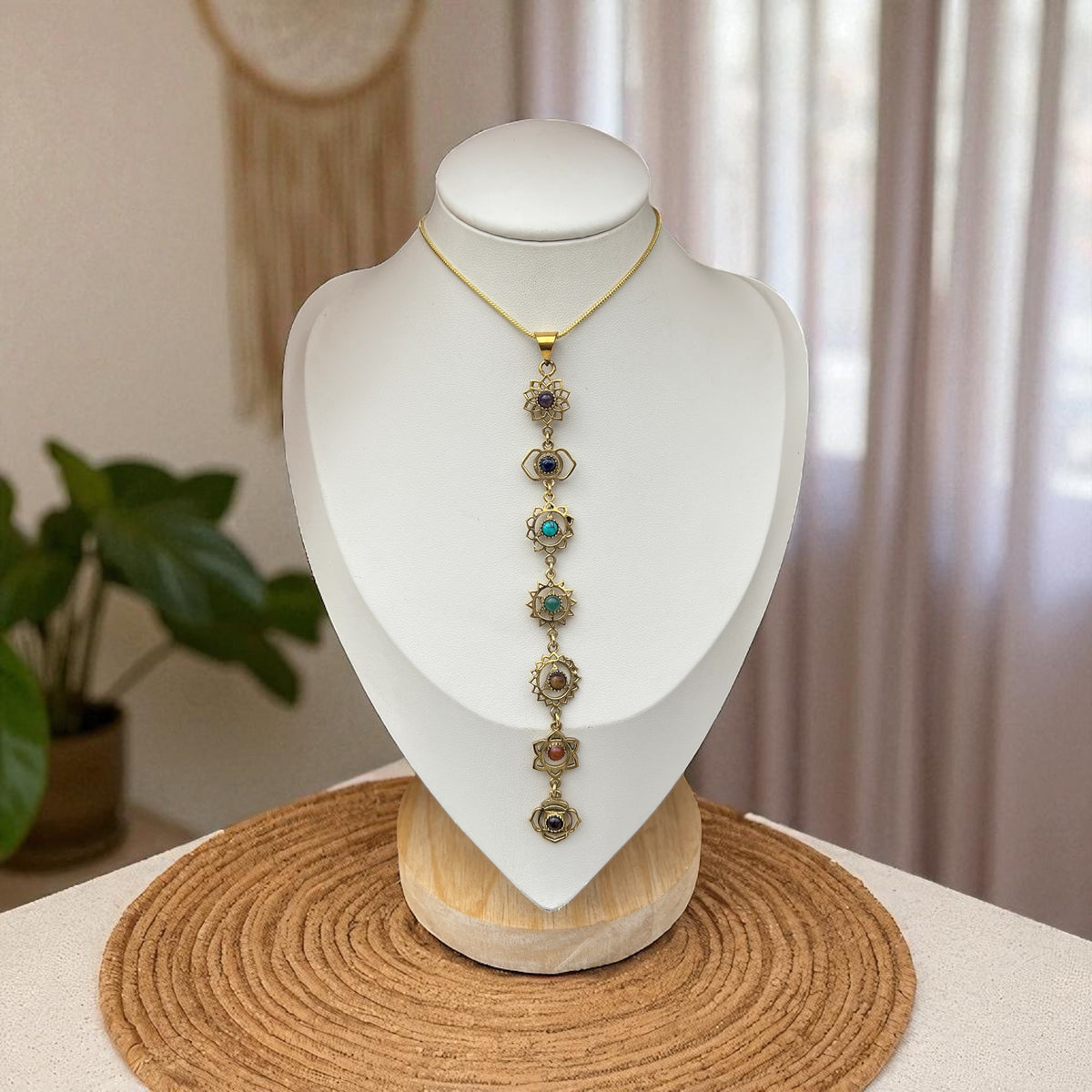 7 Chakra sexy necklace