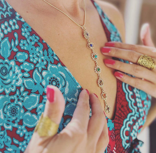 7 Chakra sexy necklace