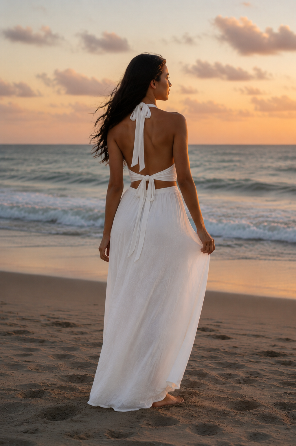 Luna white Dress