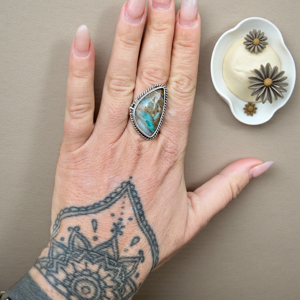 One-of-a-Kind Peruvian Opal Ring