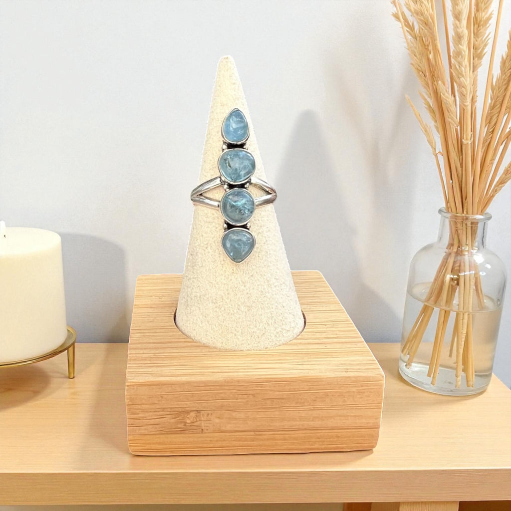 Aquamarine ring