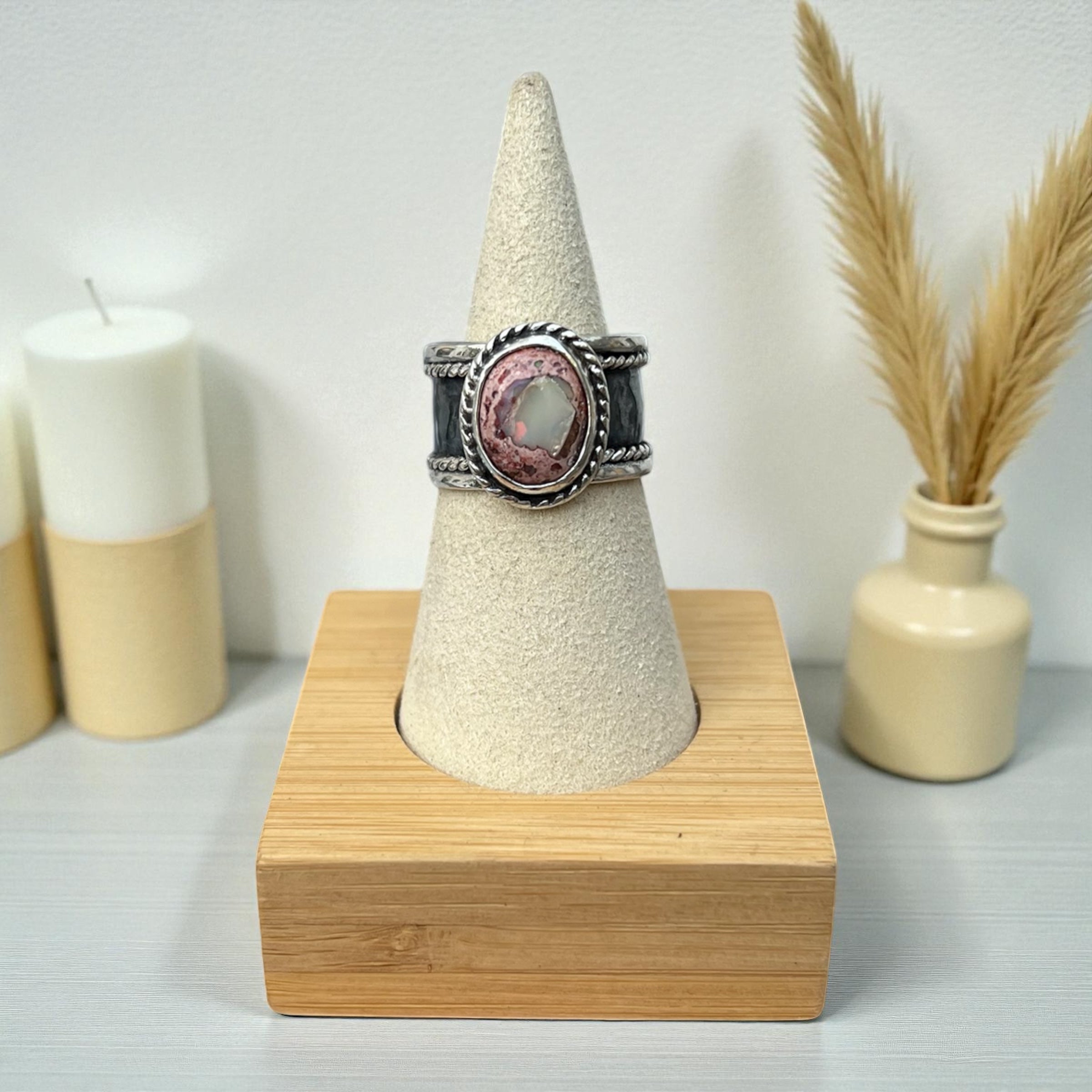 Mexican Fire Opal unisex