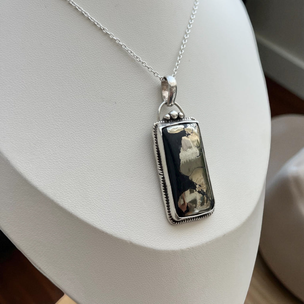 Unisex Pyrite and Black tourmaline