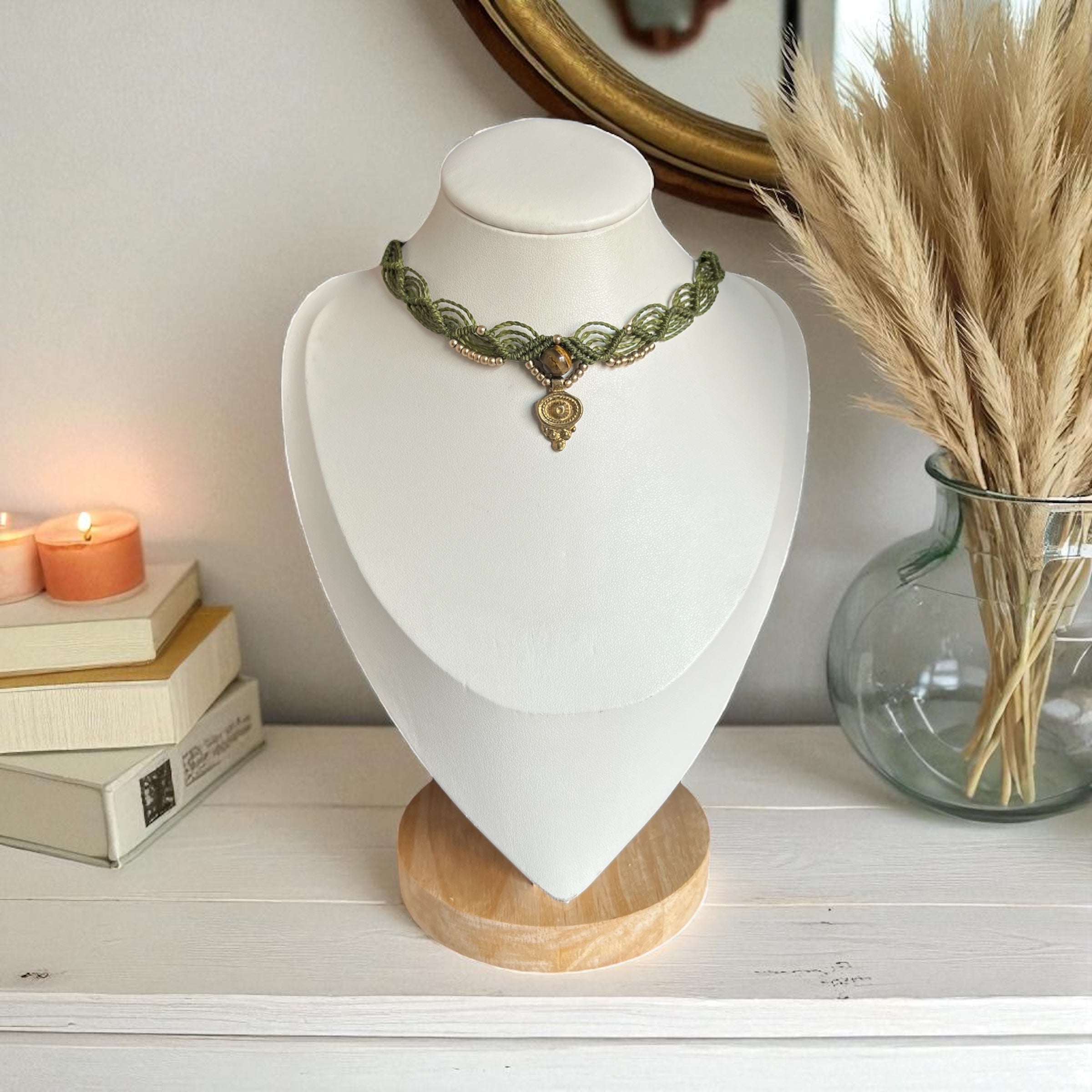 Tiger’s Eye personal power choker