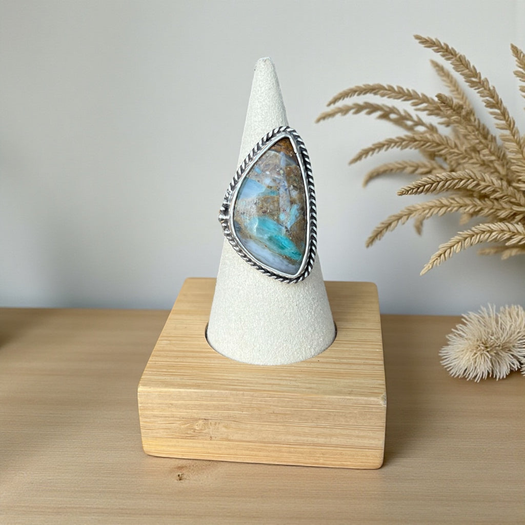 One-of-a-Kind Peruvian Opal Ring