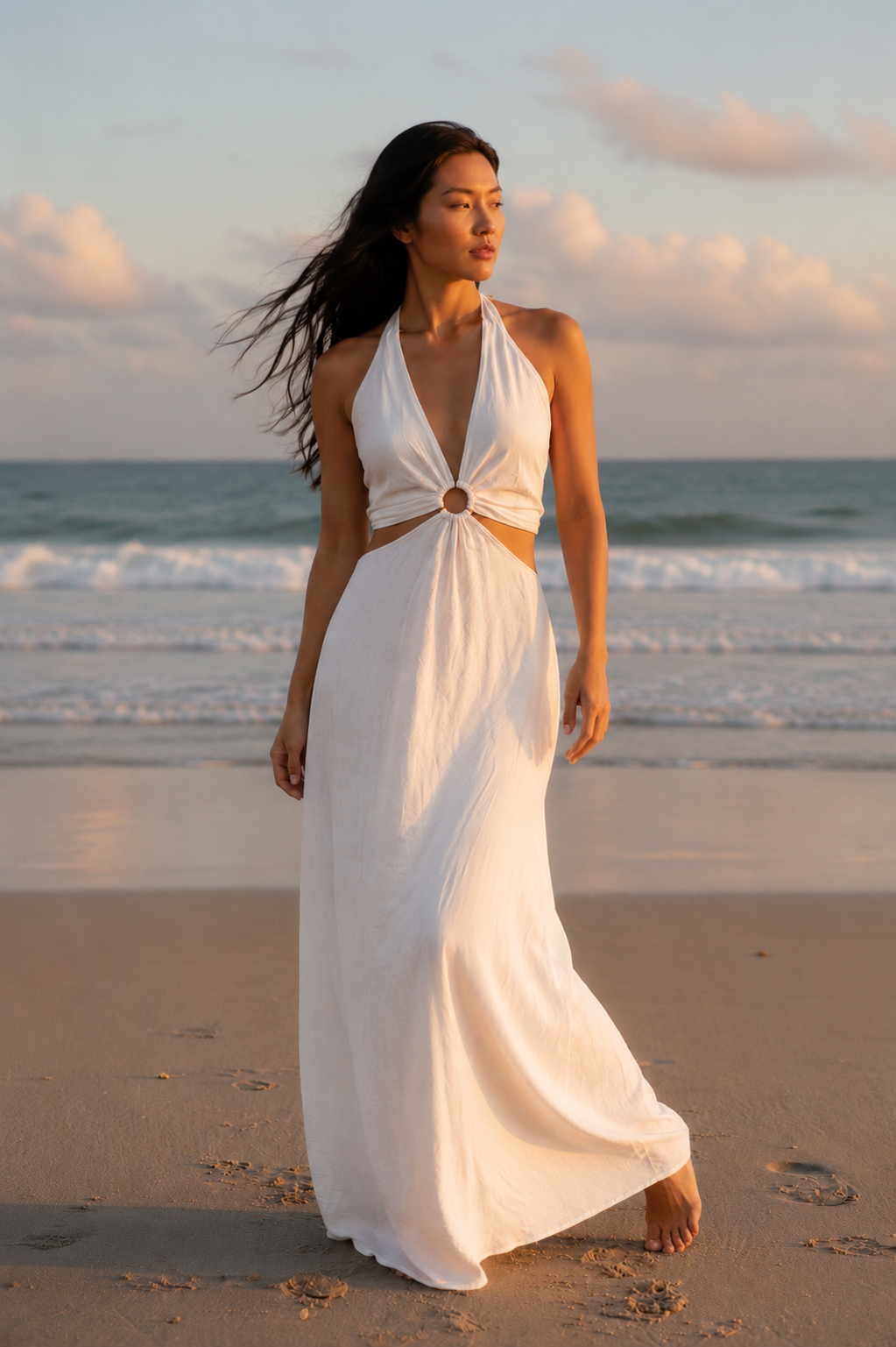 Luna white Dress