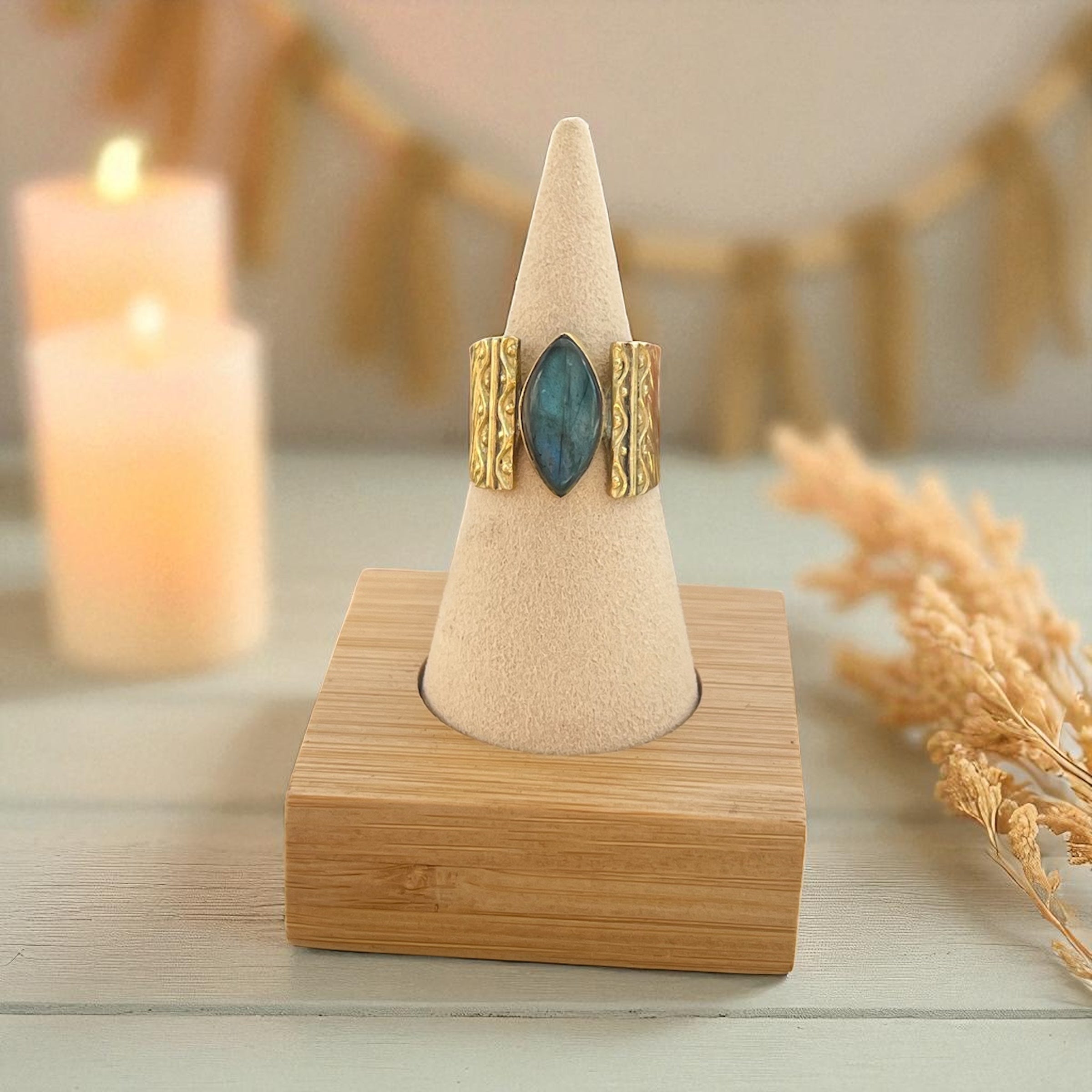 Labradorite Ring