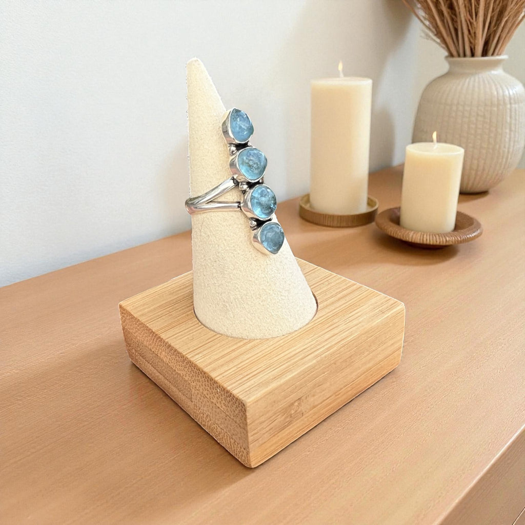 Aquamarine ring