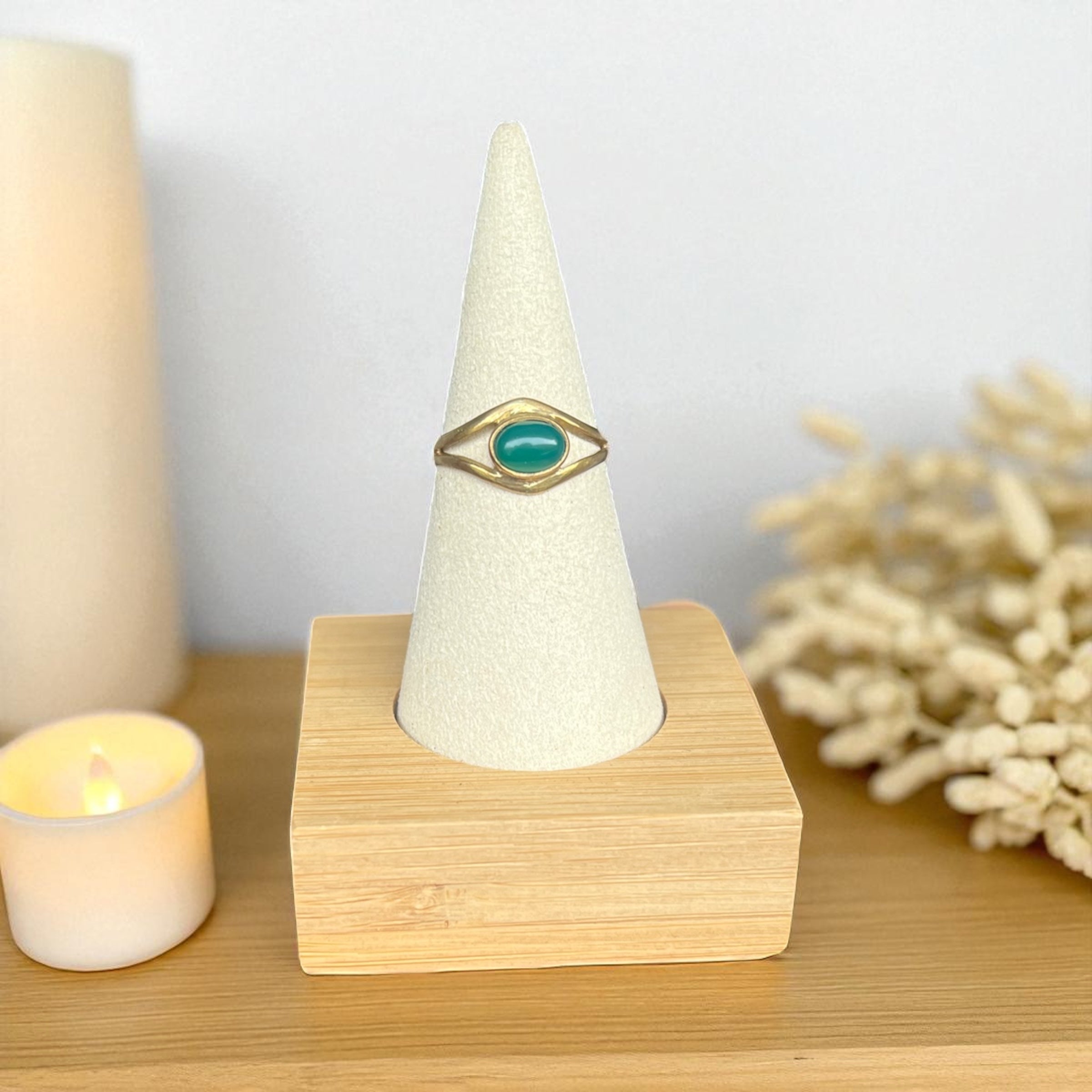 Eye of Protection Brass Ring