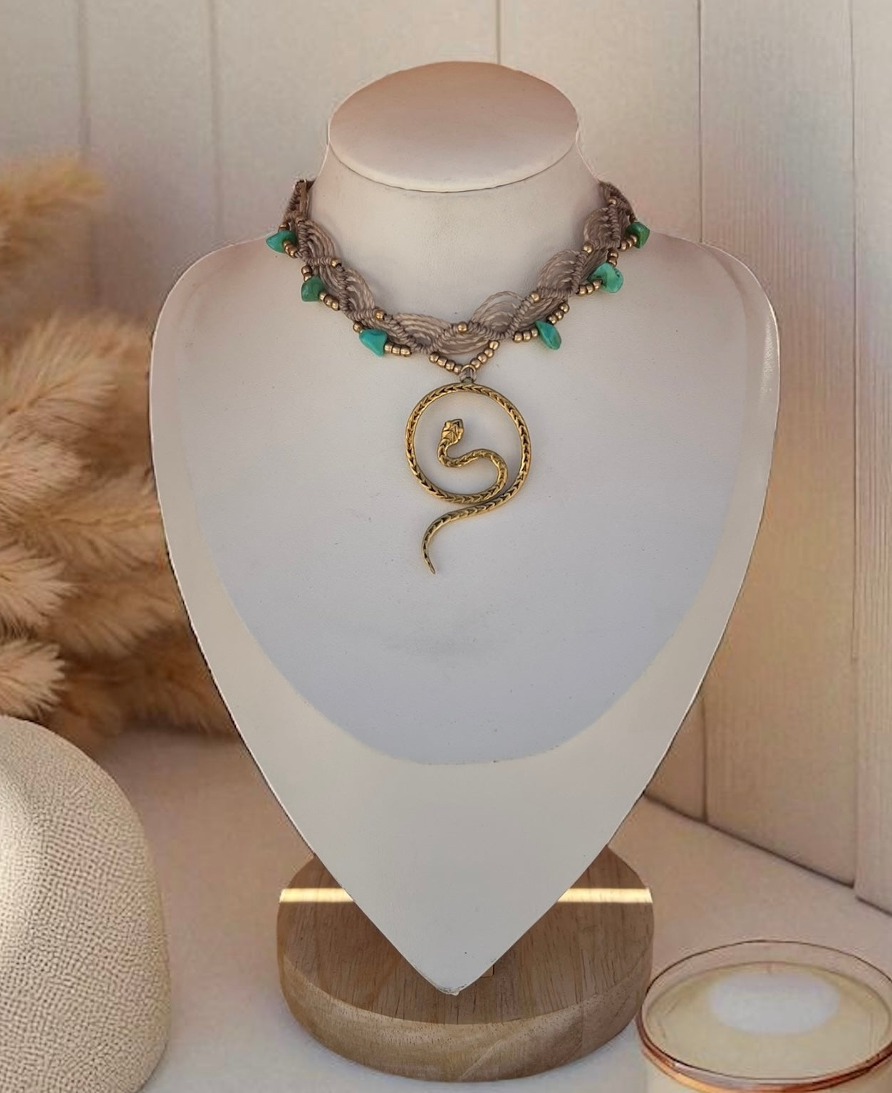 Snake chocker- wisdom and transformation