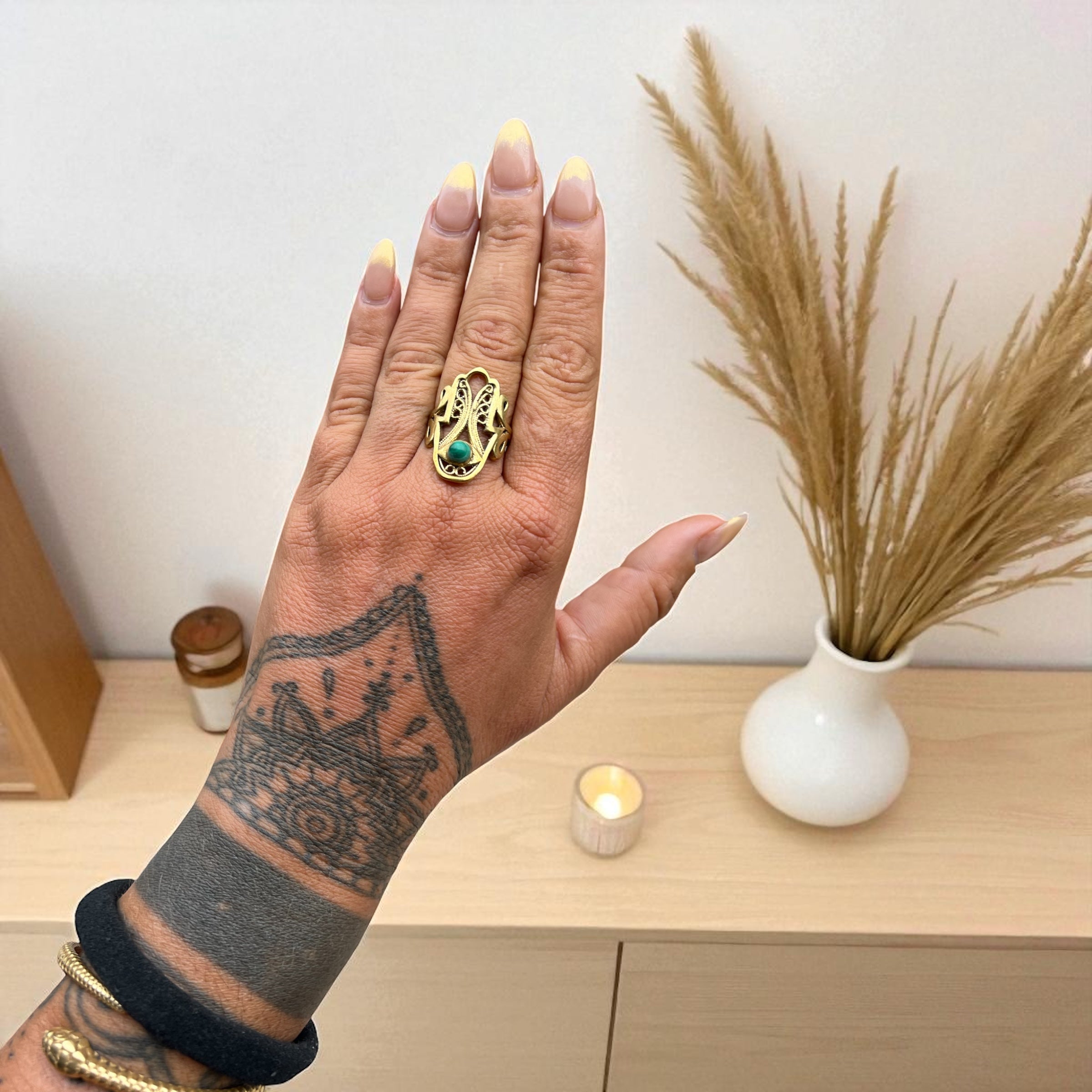 Hamsa Protection Ring