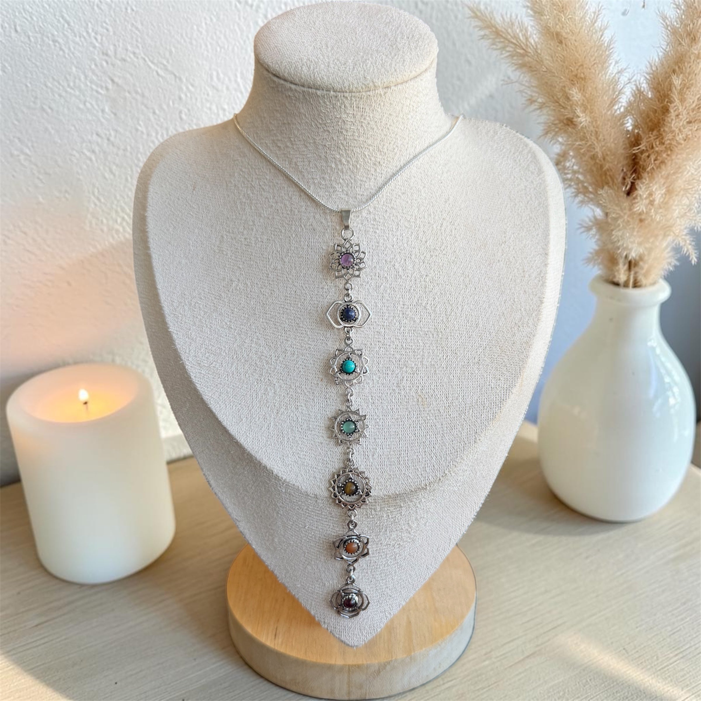7 Chakra sexy necklace