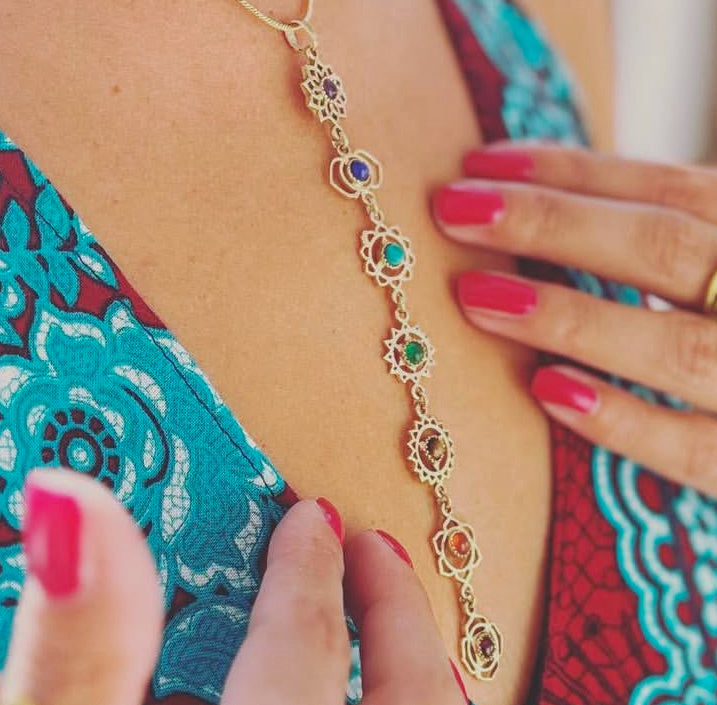 7 Chakra sexy necklace