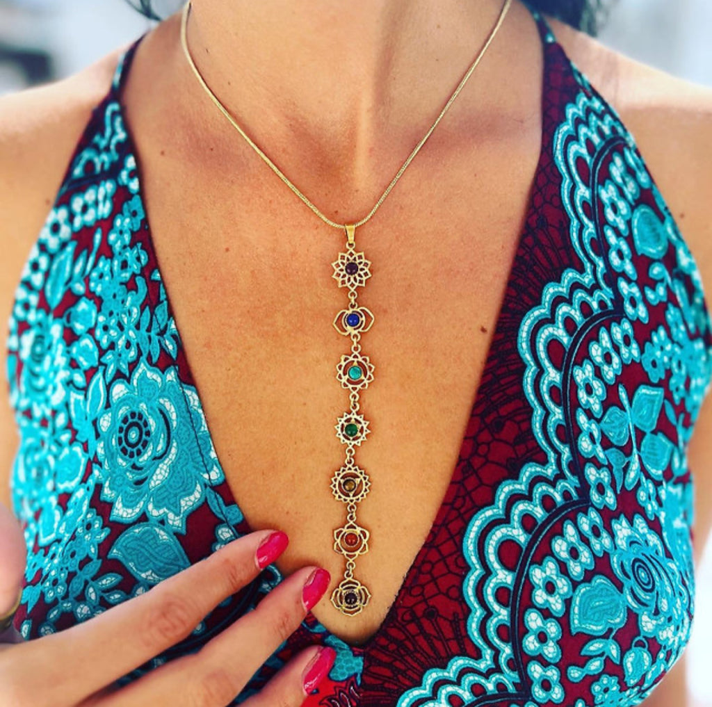 7 Chakra sexy necklace