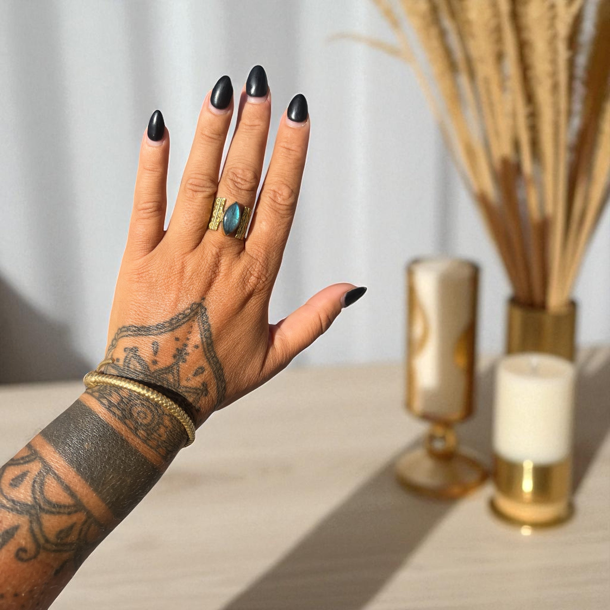 Labradorite Ring