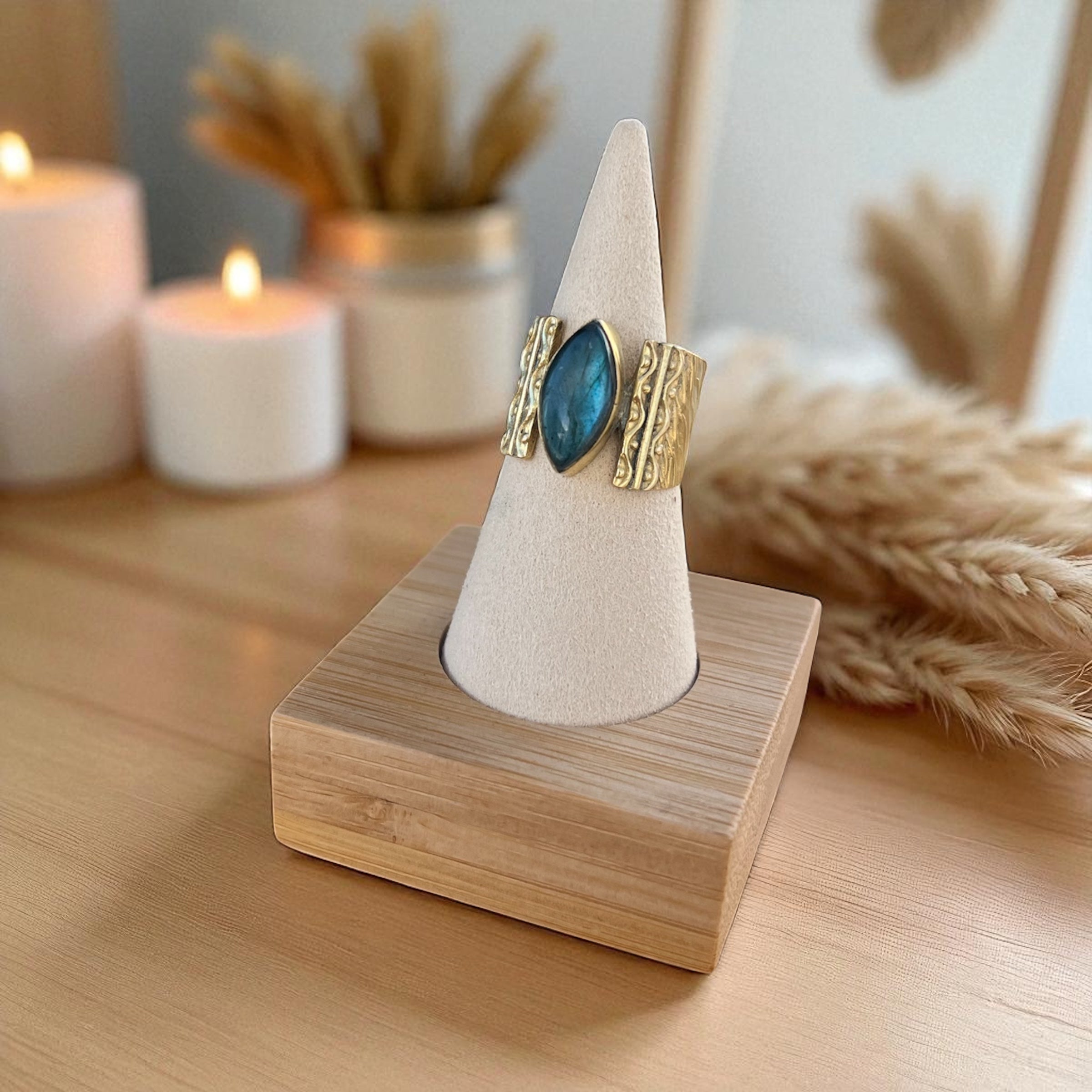 Labradorite Ring