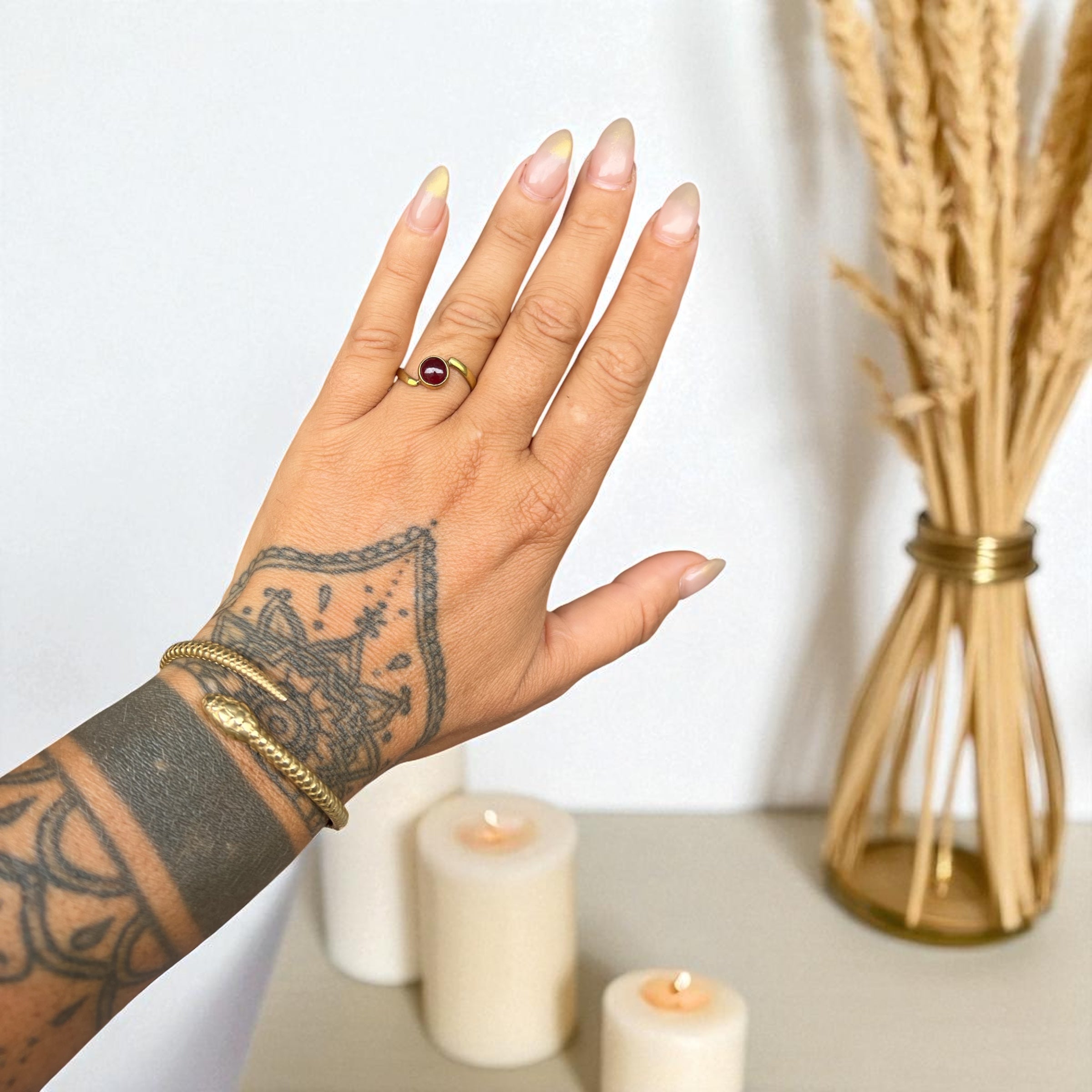Timeless brass ring