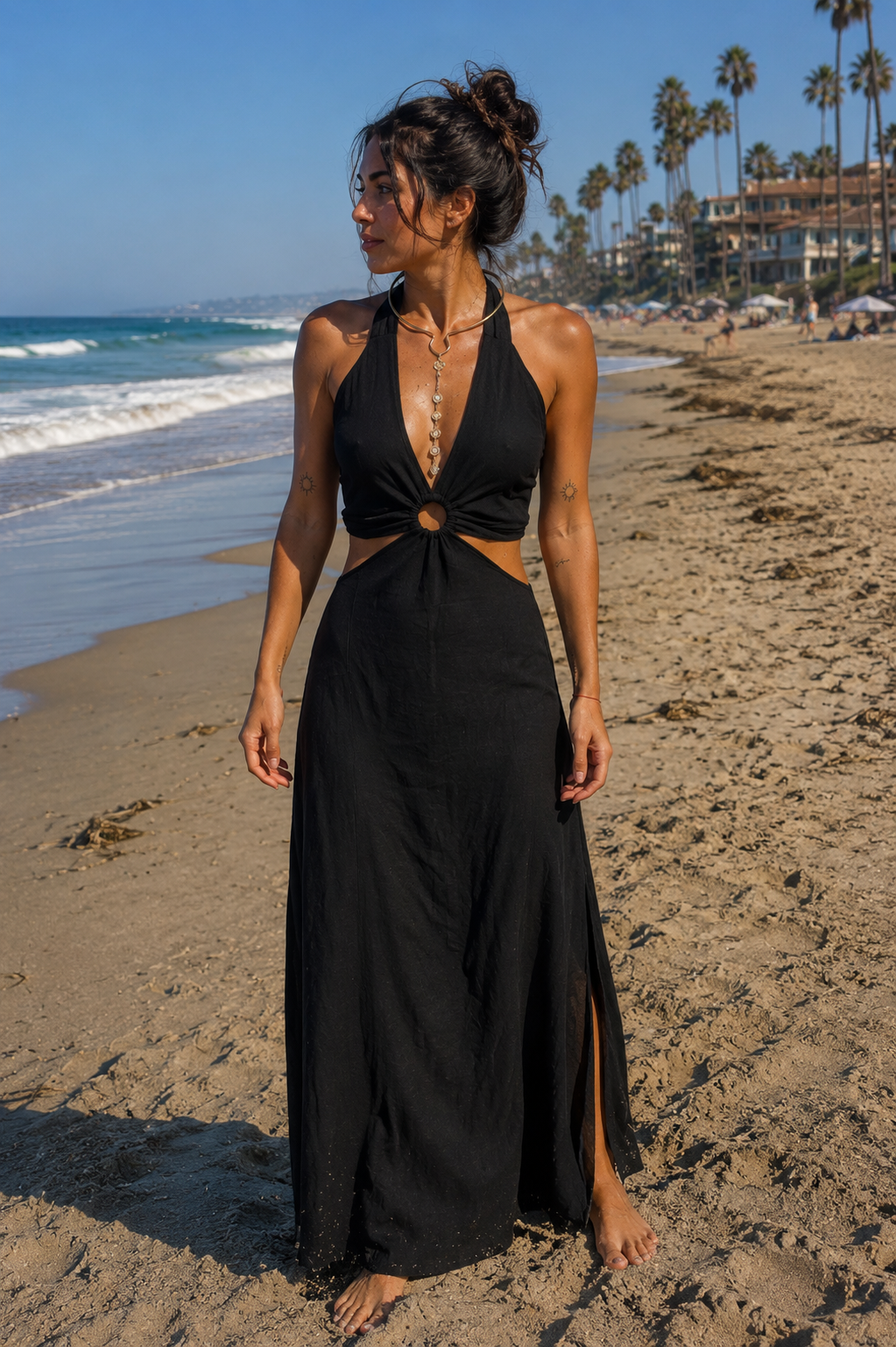 Luna black Dress